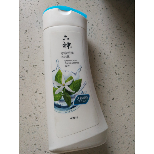 六神冰凉超爽沐浴露450ml男士女士沐浴乳液薄荷香气保湿滋润劲凉提神