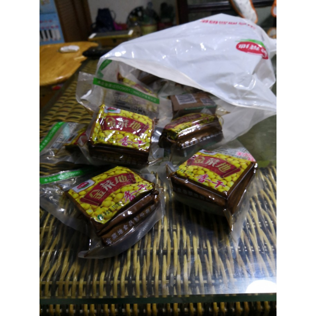 > 金菜地108g*20袋香干软豆腐干素肉黄豆制品炒菜即食安徽特产商品