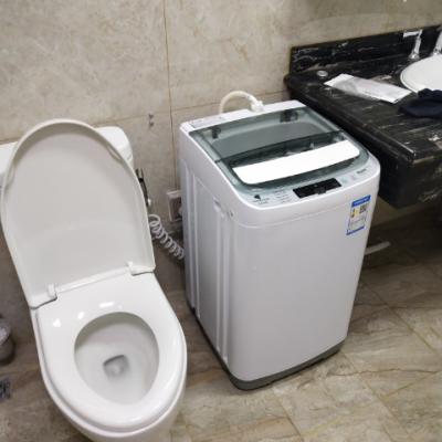 志高(CHIGO) 蓝光杀菌款5.5公斤全自动波轮洗衣机 家用 智能一键洗脱 公寓迷你款晒单图