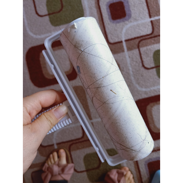 洁成粘毛器衣物除尘粘辊滚筒式替换组合装大号粘滚买50层送30层