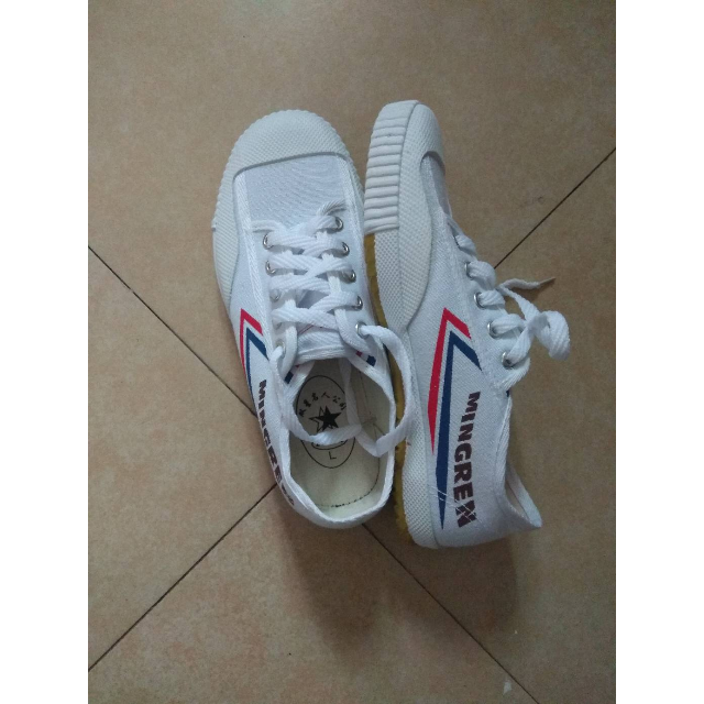 双星大博文飞跃田径运动休闲鞋跑步鞋男女军训跳远晨练低帮帆布鞋情侣