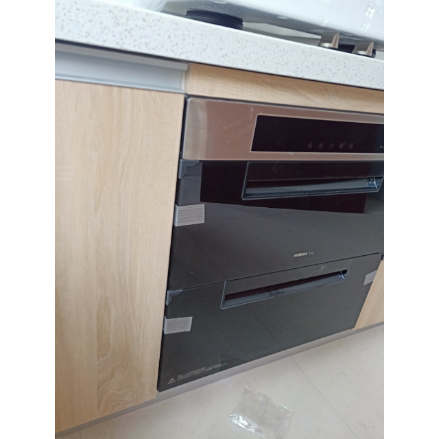 老板robam100l家用嵌入式臭氧紫外线五重净化二星级消毒消毒柜727