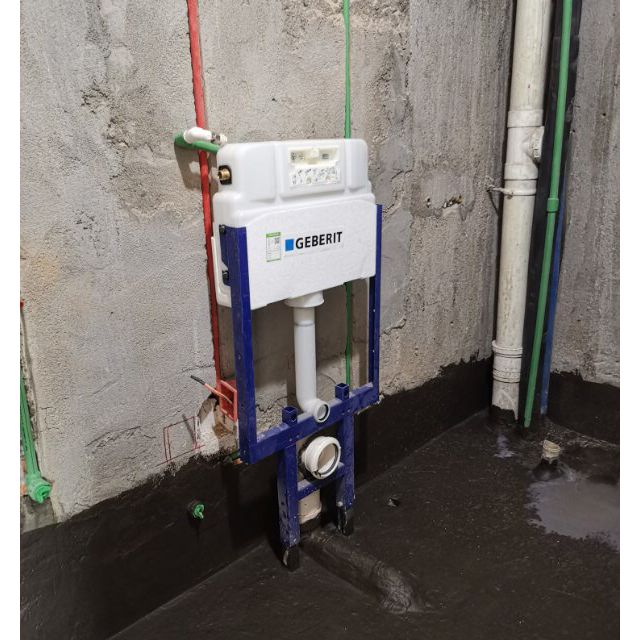 吉博力geberit壁挂式马桶水箱套餐家用座便器冲落式墙排地排坐便器