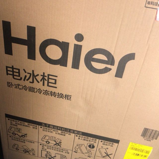 海尔(haier)bc/bd-101hz 101升冰柜 家用节能省电小冷柜 冰柜家用 小