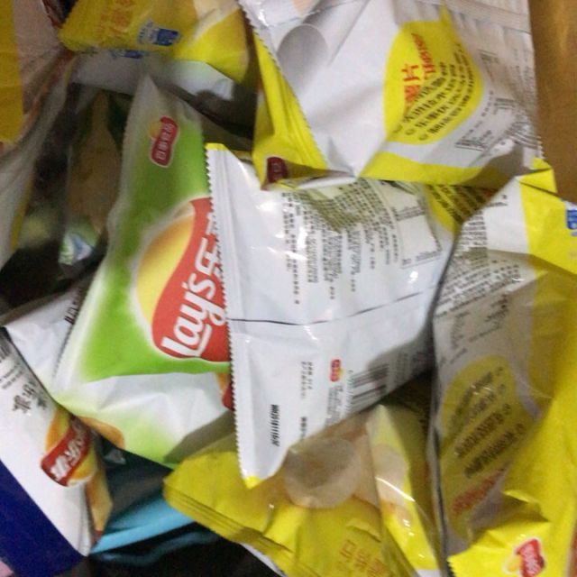 乐事黄瓜味薯片75克袋零食下午茶