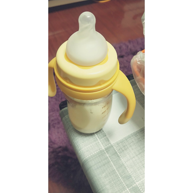 香港优优马骝宽口ppsu奶瓶240ml硅胶奶嘴防摔奶宝宝防呛防胀气/og2018