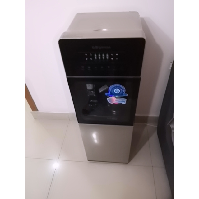 沁园qinyuan厨房家用柜式直饮机冷热型饮水机jld8585xzro