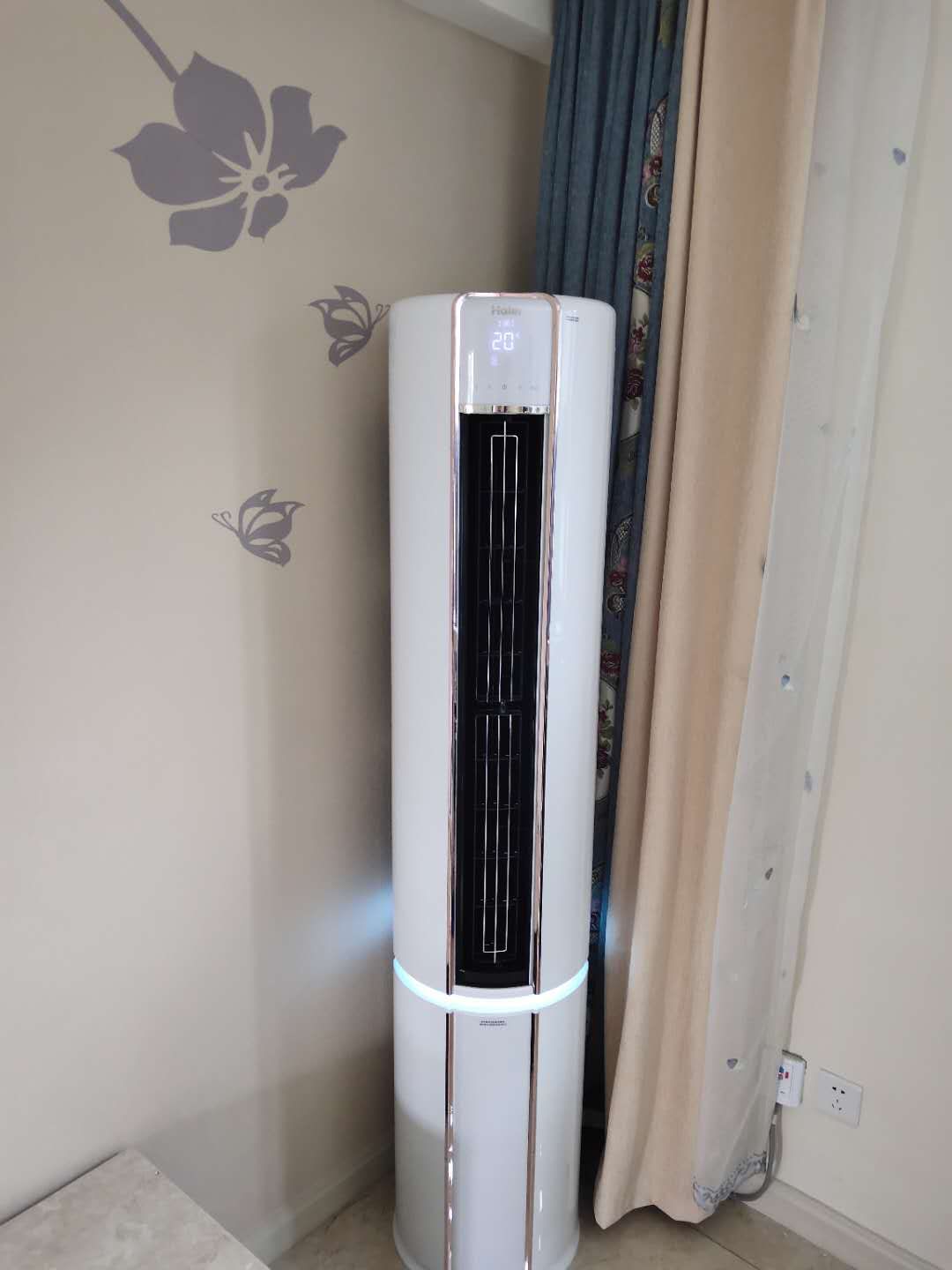 海尔(haier)2匹 变频 1级能效 自清洁 家用空调 立式 冷暖 柜机空调