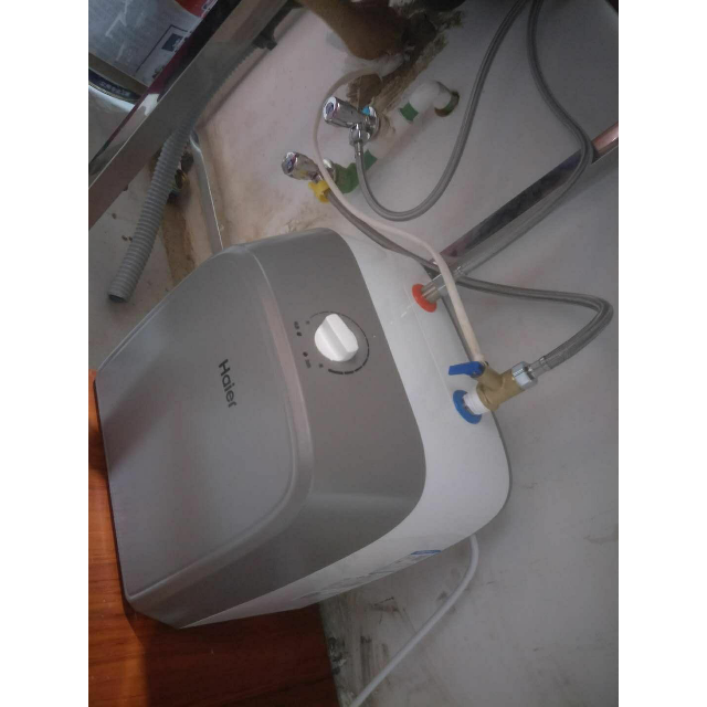 haier/海尔60升电热水器ec6001-dq3无线遥控,调水温不踮脚,健康抑菌