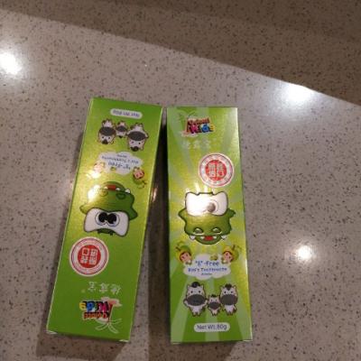 原装进口Colutti Kids德露宝儿童牙膏（苹果味）80g 适合2-12岁母婴幼儿童使用晒单图