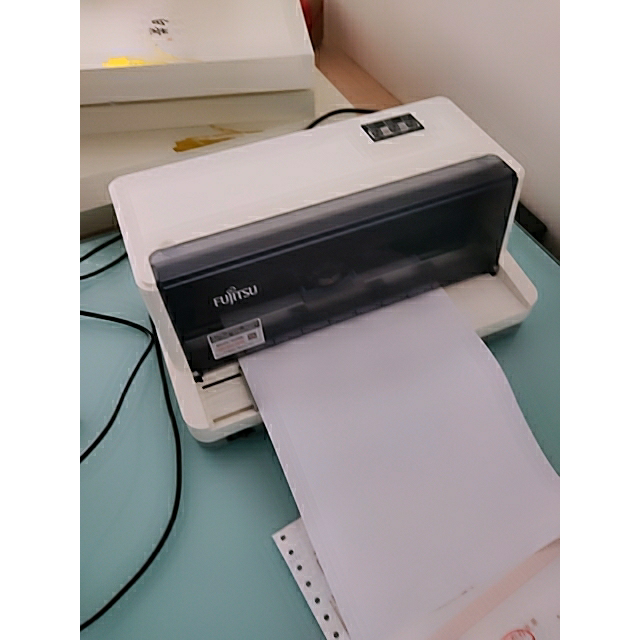 富士通fujitsu发票小新针式打印机营改增税控发票报表打印
