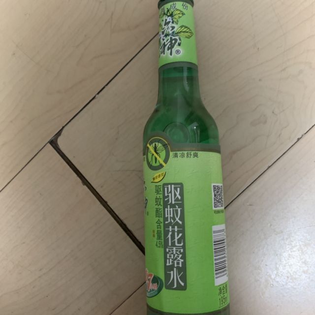 六神花露水195ml清凉舒爽祛痱止痒六神原液经典玻璃瓶