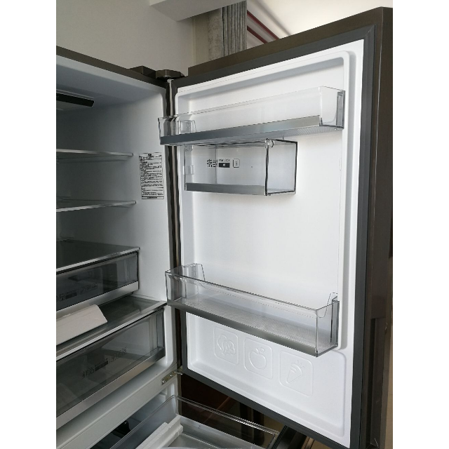 海尔(haier)bcd-325wdgfu1 325升抽屉式风冷无霜三门冰箱 干湿分储
