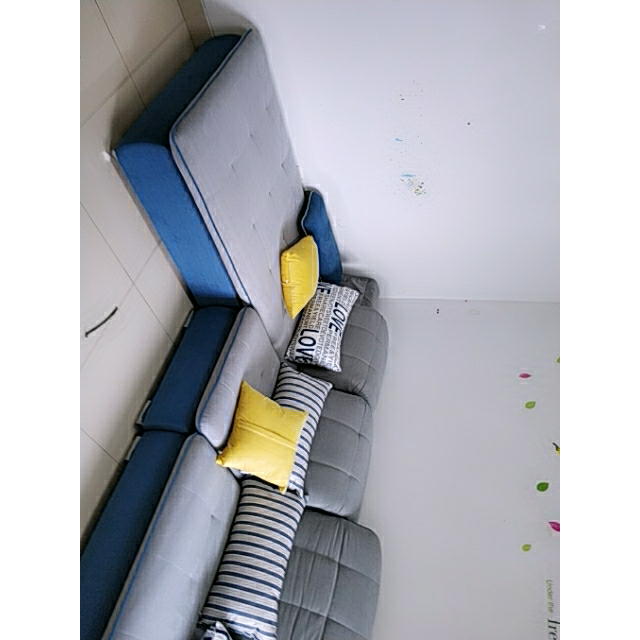 欧卡森新款布艺沙发 可拆洗大小户型客厅简约家居贵妃组合l型转角布