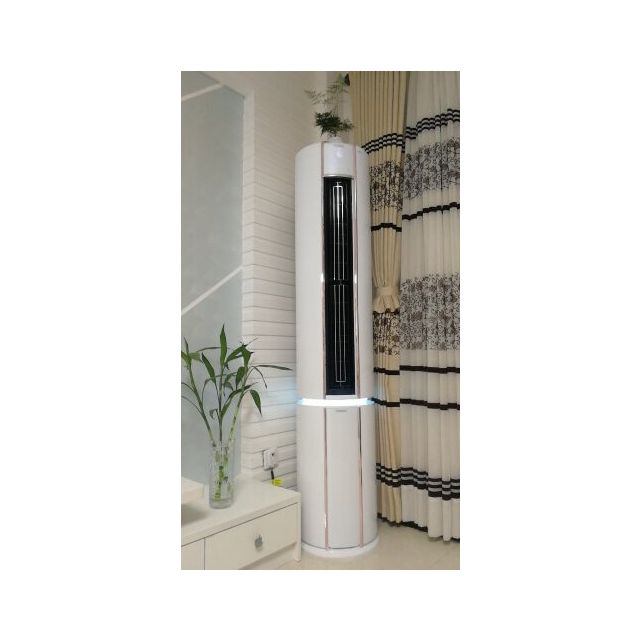 海尔haier空调柜机3匹立柜式变频一级自清洁冷暖客厅家用智能圆柱式