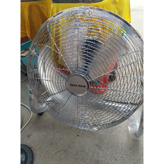 奥克斯aux爬地扇fe40a三叶强风工业厂房趴地扇电风扇空调伴侣