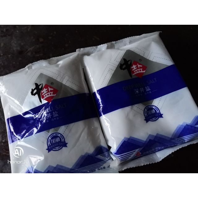 > 中盐食盐 深井盐400克*12袋加碘盐 调味品 食用盐 细盐商品评价 >