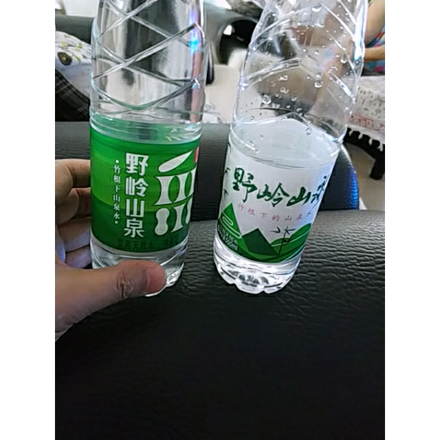 野岭山泉矿泉水质饮用天然水量贩装550ml9瓶竹根下的山泉水非纯净水