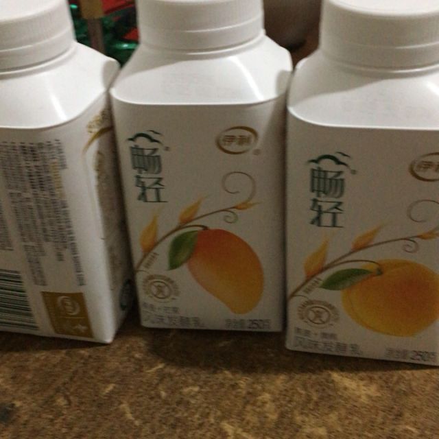 伊利暢輕風味發酵乳燕麥芒果酸奶酸牛奶250g