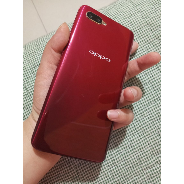 【优惠100元】oppo k1 千元屏幕指纹手机 4 64g 摩卡红 拍照智能 光感