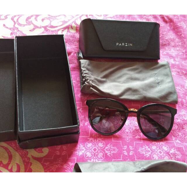 > 帕森新品宋祖儿明星同款偏光太阳镜大框复古潮墨镜女大脸显瘦9913