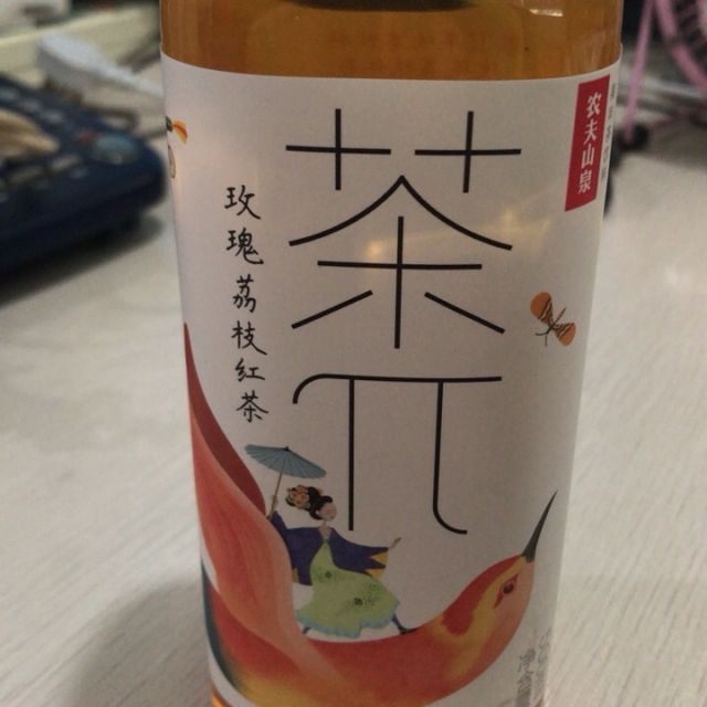 農夫山泉茶π玫瑰荔枝紅茶味500ml