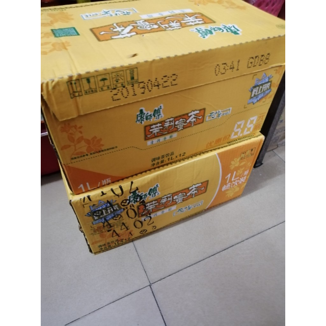 康师傅 茉莉蜜茶1l*12瓶 箱装 茶饮料