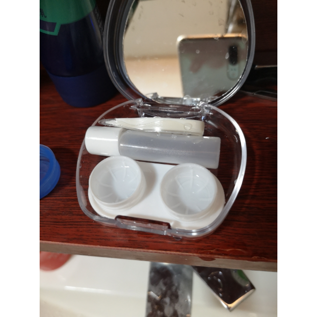 > 海昌晰澈隐形近视眼镜 软性亲水接触镜半年抛1片装非球面透明片商品