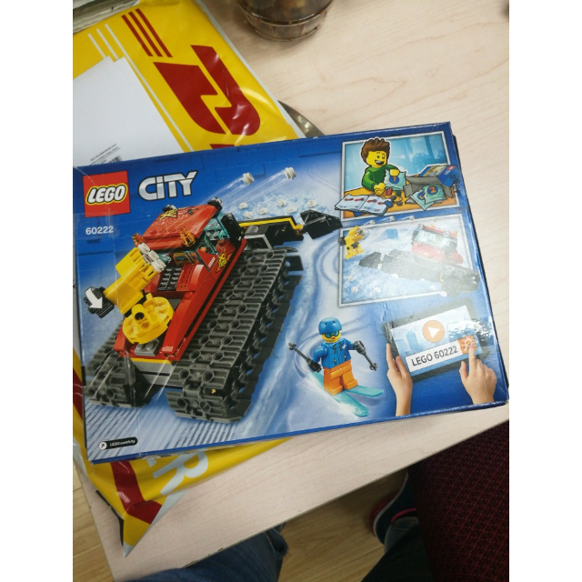lego乐高city城市系列扫雪车60222积木玩具