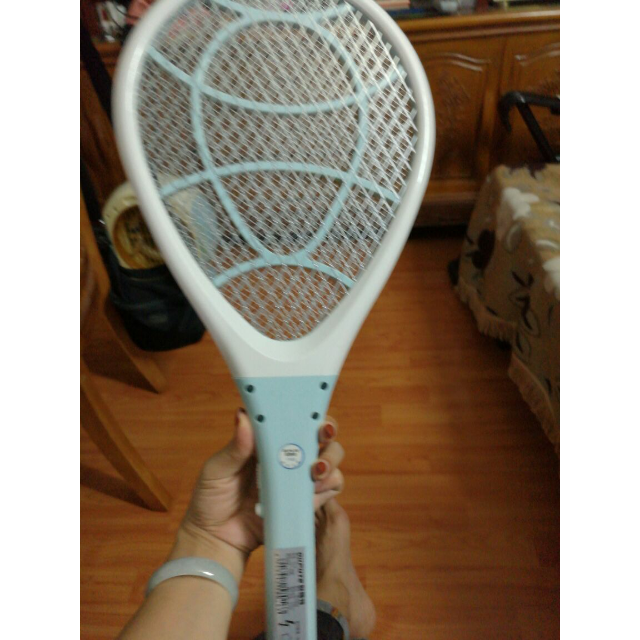 美宝琳 欧普特电蚊拍充电式家用锂电池强力蚊子拍电子灭蚊蝇拍苍蝇拍