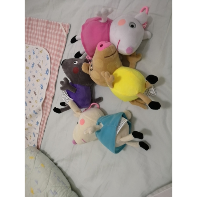 19cm佩奇小伙伴 19cm 小狗丹尼毛绒公仔做工好,质量好,小孩-苏宁易购