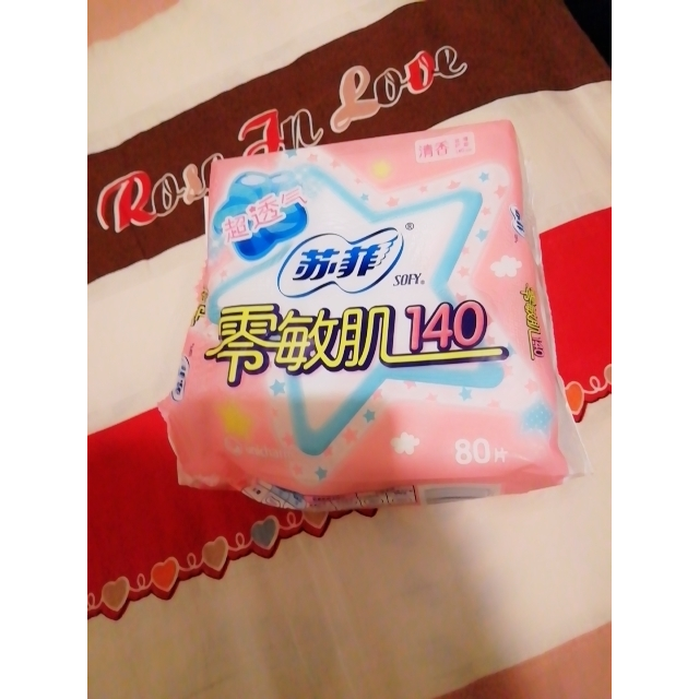 苏菲sofy零敏肌140清香型护垫80p