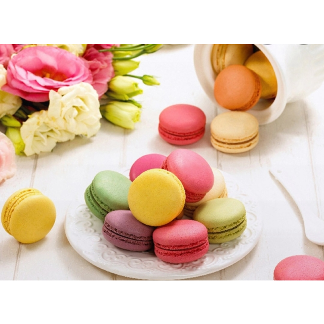玛呖德 糕点 马卡龙 12枚礼盒装(法式糕点送礼甜品零食)糕点/点心味道