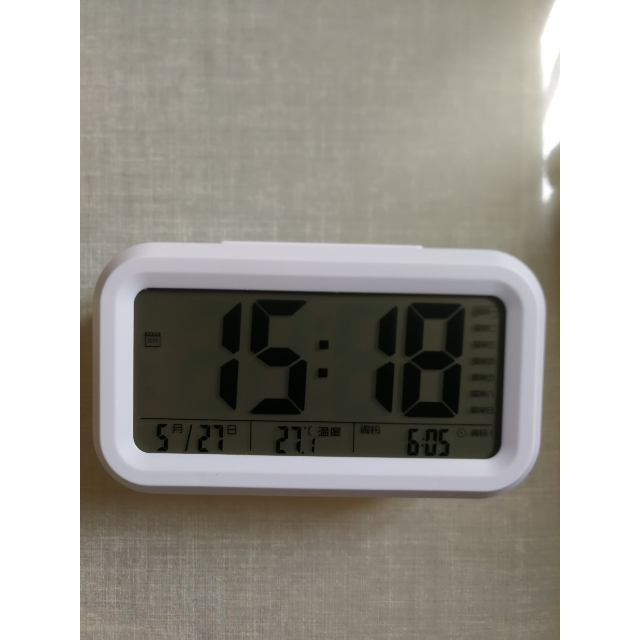 北极星聪明钟懒人贪睡小闹钟夜光静音创意时尚电子钟床头儿童闹钟