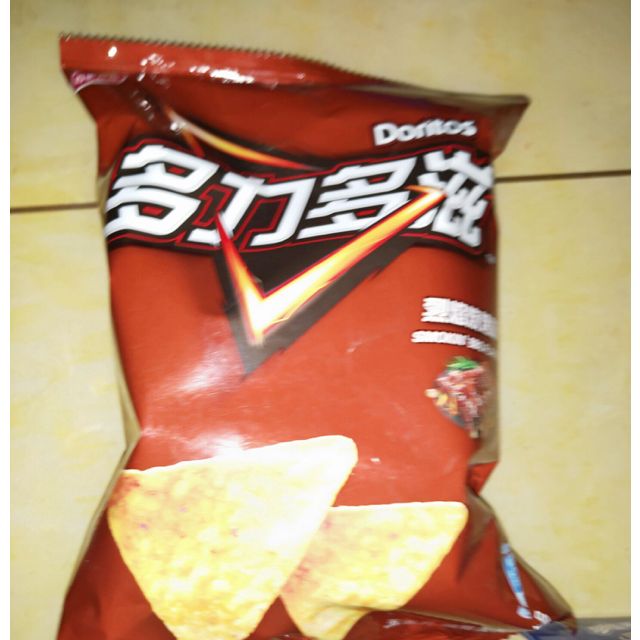 乐事多力多滋烈焰烧烤味68克新旧包装交替发货