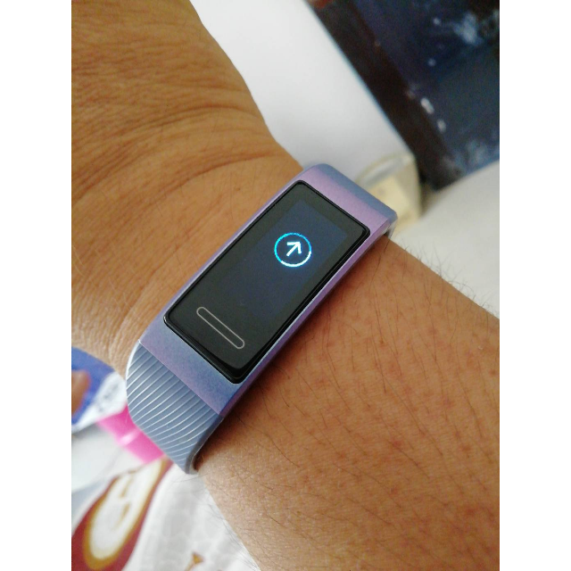 华为手环3极光蓝极光蓝运动腕带高清彩屏智能手环301心脏研究睡眠监测