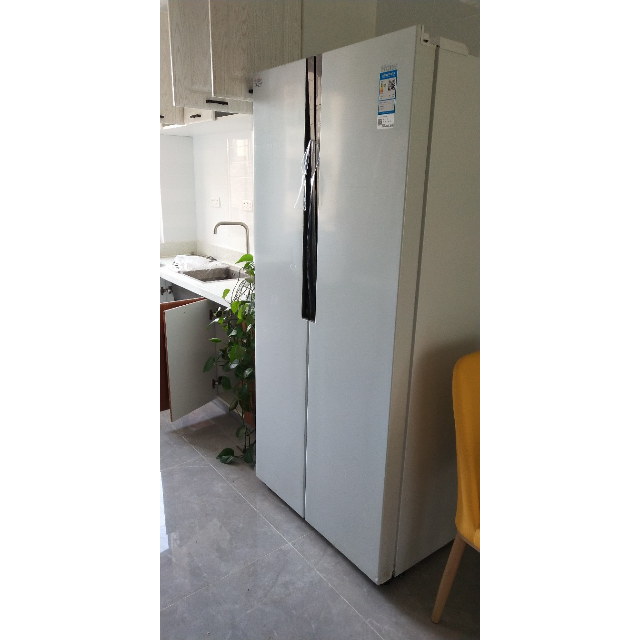 海尔haierbcd452wdpf452升对开门冰箱风冷无霜纤薄机身厨装一体家用电