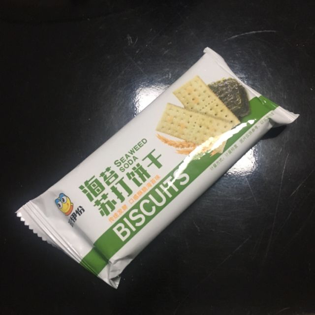 专区 来伊份海苔味苏打饼干260g早餐代餐饼干食品咸味休闲零食小吃