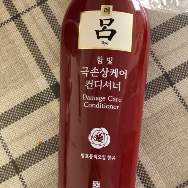 ryo吕 红吕 染烫修复损伤无硅油洗发水 400ml 滋润强韧 亮泽顺滑 抚平