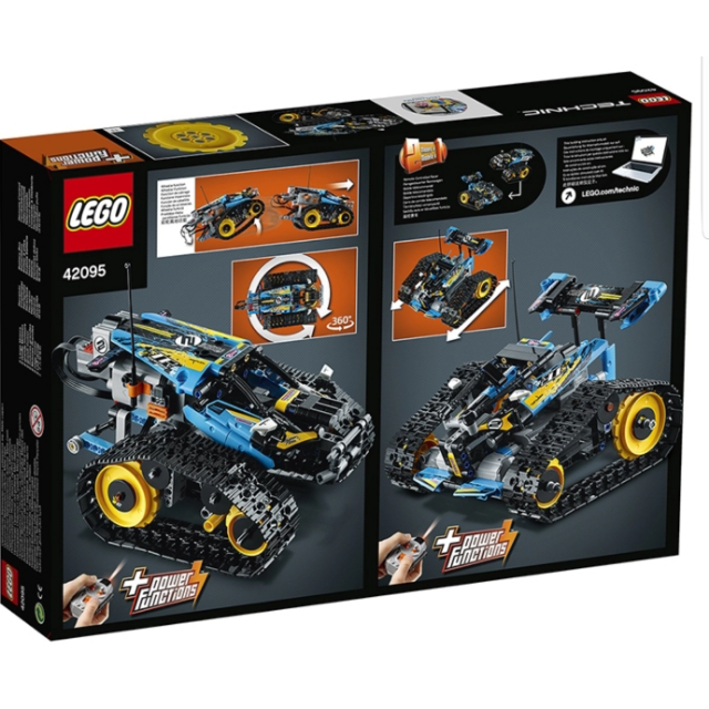 lego乐高technic机械组系列遥控特技赛车42095