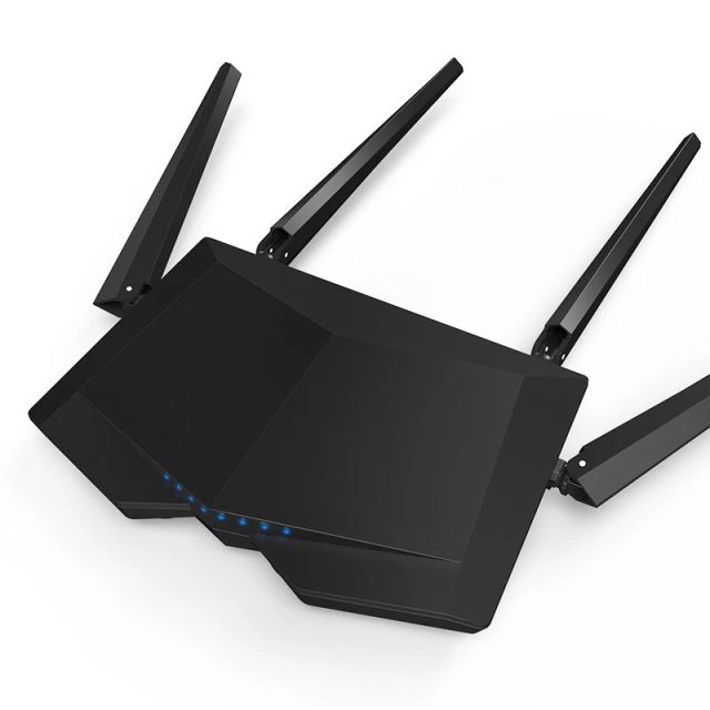 > 腾达(tenda)ac6四天线 1200m 11ac双频无线增强型路由器 光纤专用