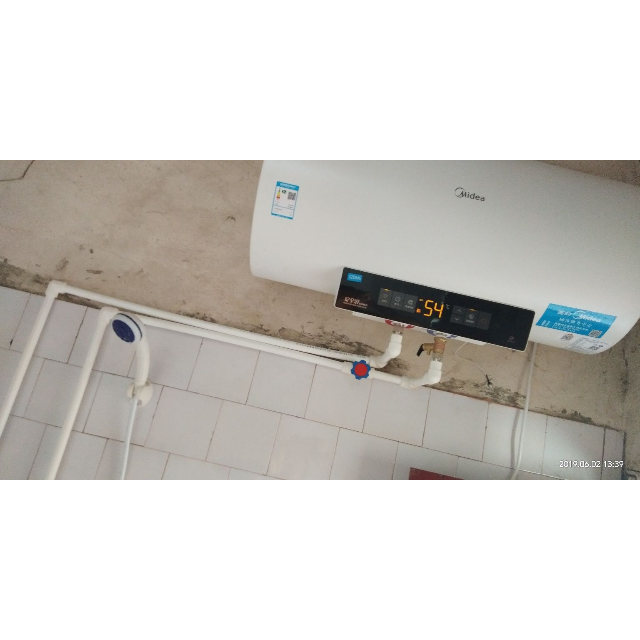 美的家用电热水器f6032dm6hey智能语音遥控app遥控60l变频速热一级