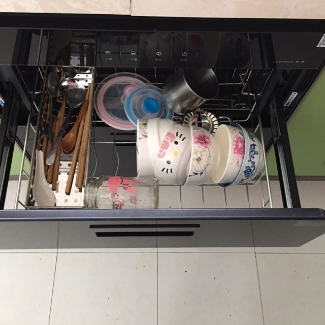 美的midea嵌入式消毒柜mxvzlp90q15s100l大容量家用二星级高温碗柜高