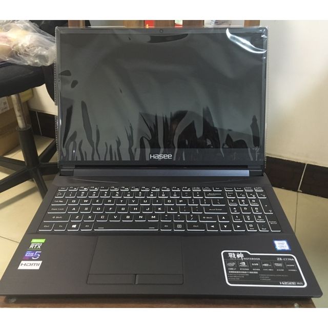 神舟(hasee)战神z8-ct7na i7-9750h 8gb 512gb ssd rtx2060 6g独显15.