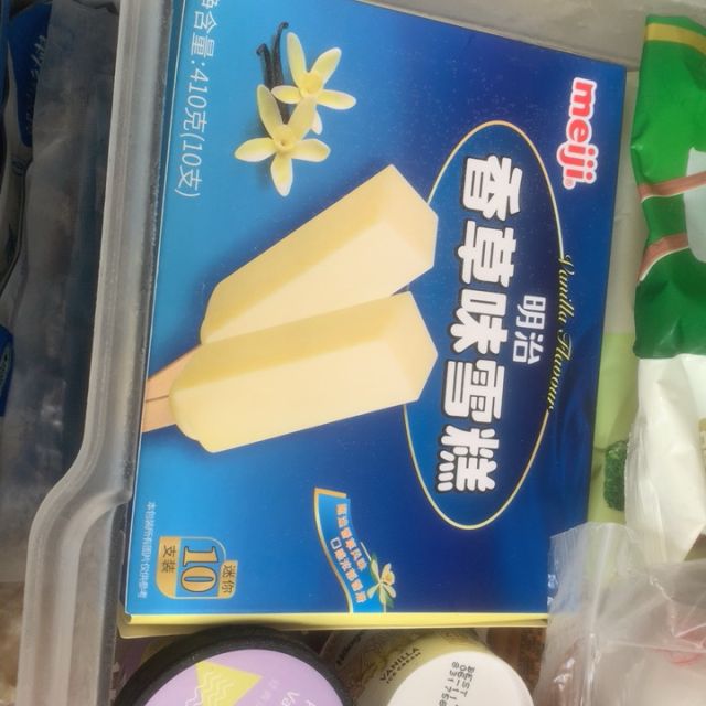 明治香草味雪糕10支装410g