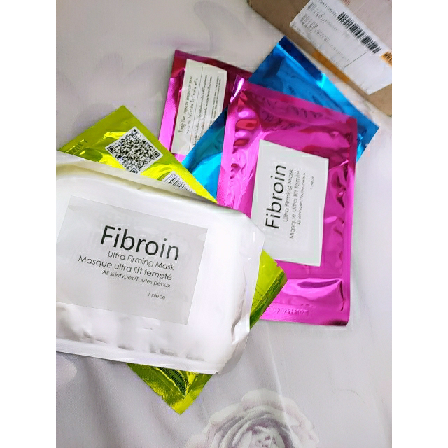【10片】泰国fibroin蚕丝面膜 三层补水保湿滋润提亮肤色无备注颜色
