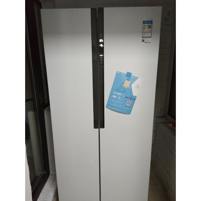 海尔(haier)bcd-452wdpf 452升对开门冰箱 风冷无霜 纤薄机身 厨装