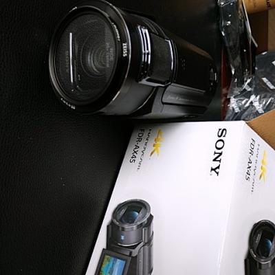 索尼(SONY) 4K数码摄像机 FDR-AX45 高清数码摄像机/DV 5轴防抖 4K高清视频录制829 礼包版晒单图