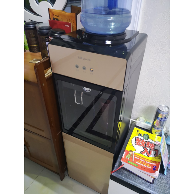 沁园qinyuan立式柜式双门家用温热型饮水机yl9725w