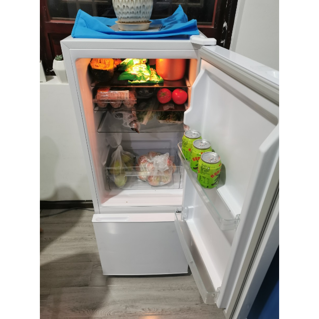 康佳(konka)150升 双门冰箱 迷你小型 家用小冰箱 宿舍租房 保鲜静音